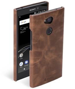  Krusell Sunne Cover Sony Xperia L2 vintage cognac  Hover