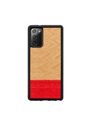  MAN&WOOD case for Galaxy Note 20 herringbone azalea black