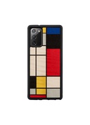  MAN&WOOD case for Galaxy Note 20 mondrian wood black
