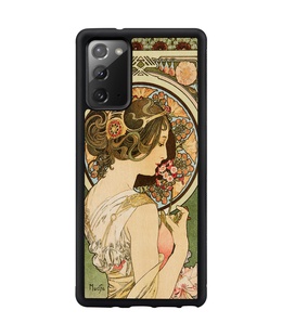  MAN&WOOD case for Galaxy Note 20 primrose black  Hover