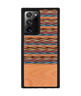  MAN&WOOD case for Galaxy Note 20 Ultra browny check black  Hover