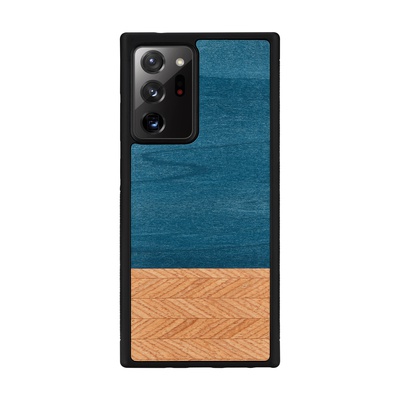  MAN&WOOD case for Galaxy Note 20 Ultra denim black
