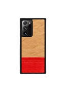  MAN&WOOD case for Galaxy Note 20 Ultra herringbone azalea black