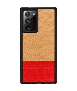  MAN&WOOD case for Galaxy Note 20 Ultra herringbone azalea black  Hover