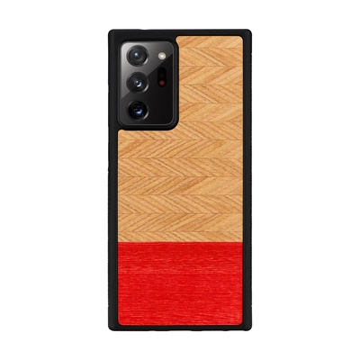  MAN&WOOD case for Galaxy Note 20 Ultra herringbone azalea black