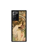  MAN&WOOD case for Galaxy Note 20 Ultra primrose black