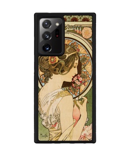  MAN&WOOD case for Galaxy Note 20 Ultra primrose black  Hover