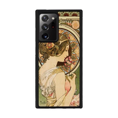  MAN&WOOD case for Galaxy Note 20 Ultra primrose black