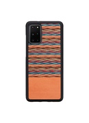  MAN&WOOD case for Galaxy S20+ browny check black
