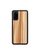  MAN&WOOD case for Galaxy S20 cappuccino black