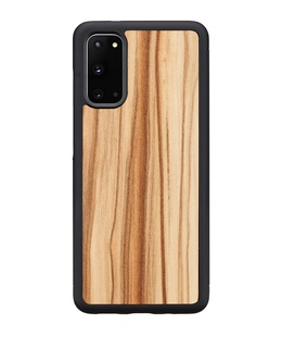  MAN&WOOD case for Galaxy S20 cappuccino black  Hover