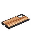  MAN&WOOD case for Galaxy S20 cappuccino black Hover