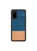  MAN&WOOD case for Galaxy S20 denim black