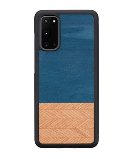  MAN&WOOD case for Galaxy S20 denim black  Hover