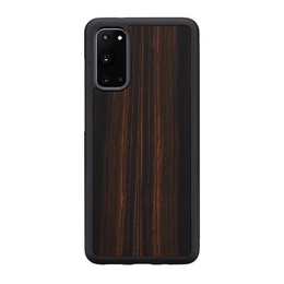  MAN&WOOD case for Galaxy S20 ebony black