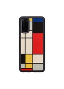  MAN&WOOD case for Galaxy S20 mondrian wood black