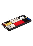  MAN&WOOD case for Galaxy S20 mondrian wood black Hover