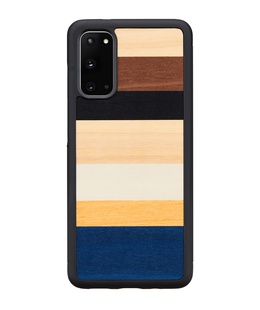  MAN&WOOD case for Galaxy S20 province black  Hover