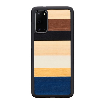  MAN&WOOD case for Galaxy S20 province black
