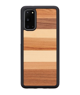  MAN&WOOD case for Galaxy S20 sabbia black  Hover