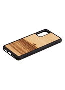  MAN&WOOD case for Galaxy S20 terra black Hover