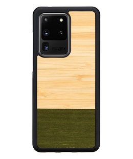  MAN&WOOD case for Galaxy S20 Ultra bamboo forest black  Hover