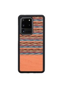  MAN&WOOD case for Galaxy S20 Ultra browny check black