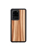  MAN&WOOD case for Galaxy S20 Ultra cappuccino black