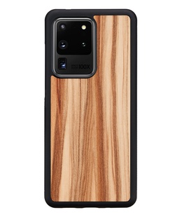  MAN&WOOD case for Galaxy S20 Ultra cappuccino black  Hover
