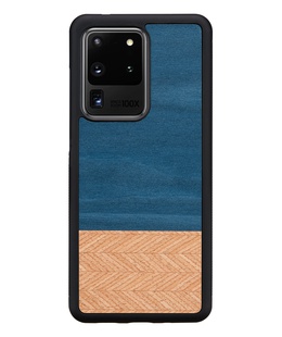  MAN&WOOD case for Galaxy S20 Ultra denim black  Hover