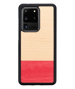  MAN&WOOD case for Galaxy S20 Ultra miss match black  Hover