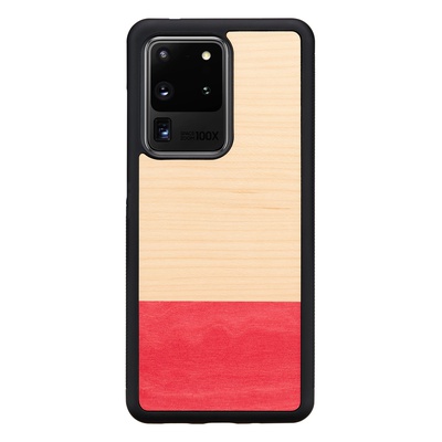  MAN&WOOD case for Galaxy S20 Ultra miss match black