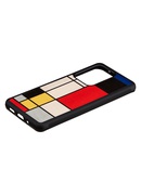  MAN&WOOD case for Galaxy S20 Ultra mondrian wood black Hover