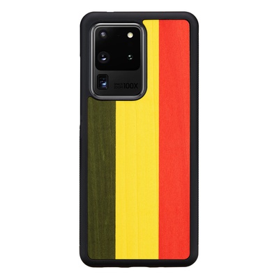  MAN&WOOD case for Galaxy S20 Ultra reggae black