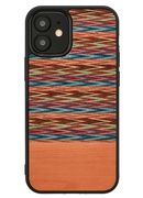  MAN&WOOD case for iPhone 12 mini browny check black