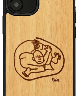  MAN&WOOD case for iPhone 12 mini child with fish  Hover