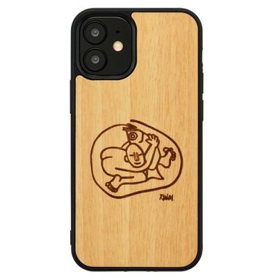  MAN&WOOD case for iPhone 12 mini child with fish
