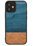  MAN&WOOD case for iPhone 12 mini denim black