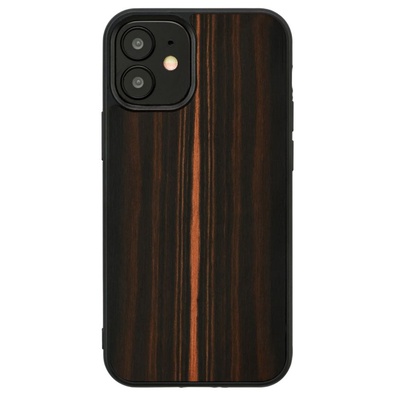  MAN&WOOD case for iPhone 12 mini ebony black