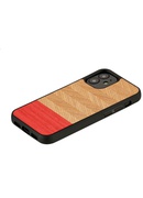  MAN&WOOD case for iPhone 12 mini herringbone azalea black Hover
