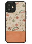  MAN&WOOD case for iPhone 12 mini pink flower black