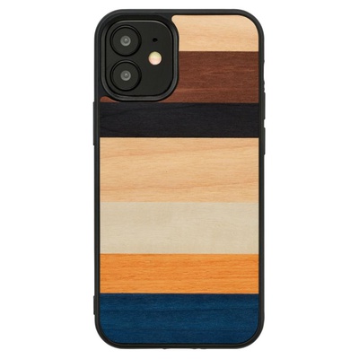  MAN&WOOD case for iPhone 12 mini province black
