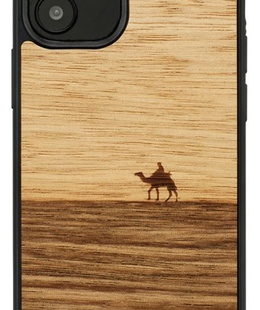  MAN&WOOD case for iPhone 12 mini terra black  Hover