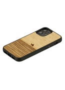  MAN&WOOD case for iPhone 12 mini terra black Hover