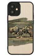  MAN&WOOD case for iPhone 12 mini white bull