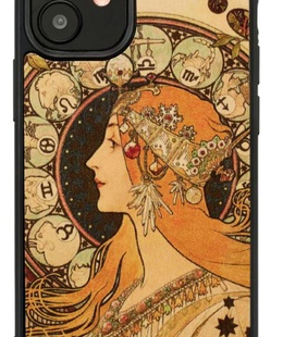  MAN&WOOD case for iPhone 12 mini zodiac black  Hover