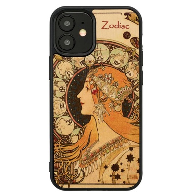  MAN&WOOD case for iPhone 12 mini zodiac black