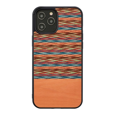  MAN&WOOD case for iPhone 12 Pro Max browny check black