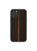  MAN&WOOD case for iPhone 12 Pro Max ebony black