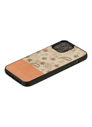  MAN&WOOD case for iPhone 12 Pro Max pink flower black Hover